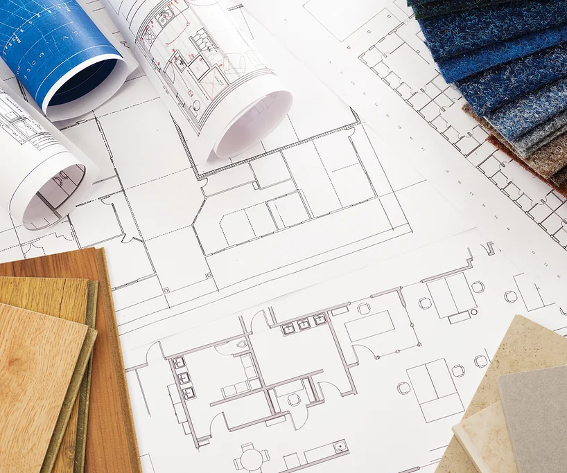 Architectural plans and materials